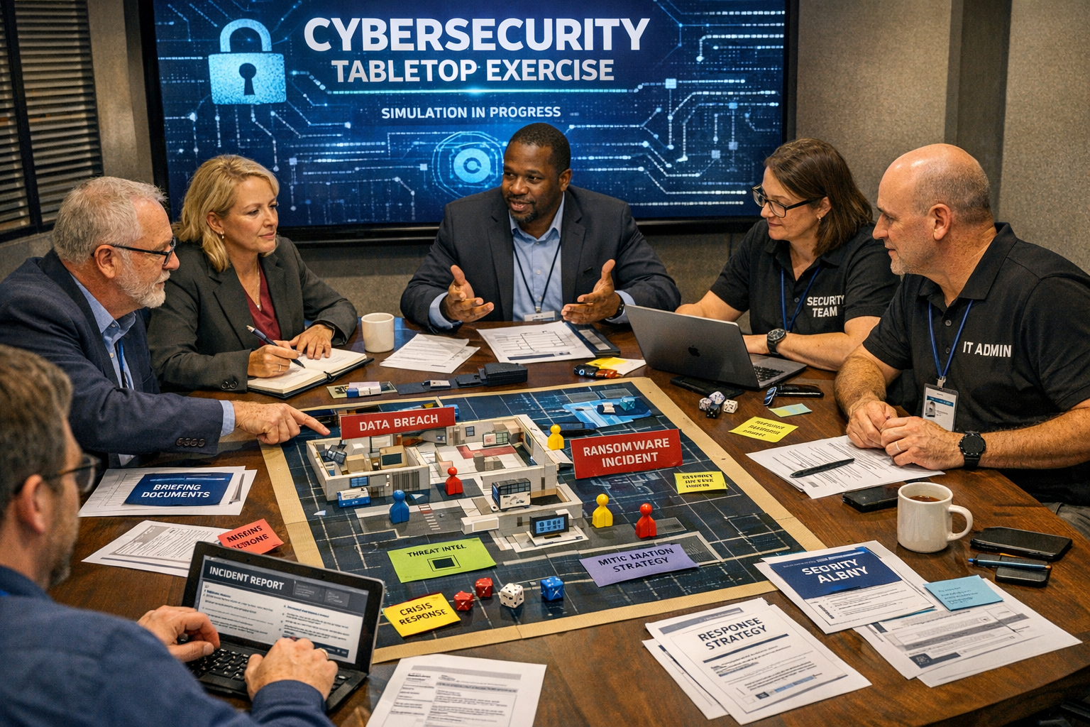 How to Run a Tabletop Cyber Incident Exercise: A Template for Small IT Teams